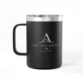 15oz Insulated Premium Coffee Tumbler Mug – Double-Wall Travel Cup with Handle